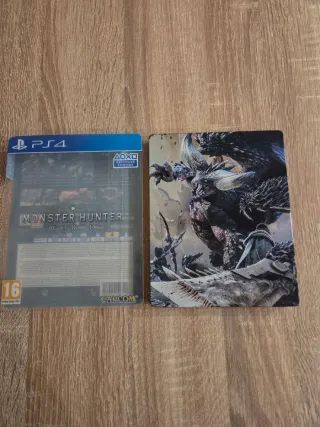Monster Hunter World Steelbook PS4