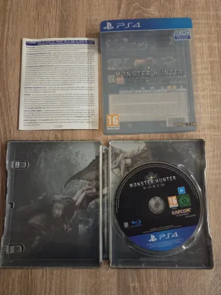 Monster Hunter World Steelbook PS4