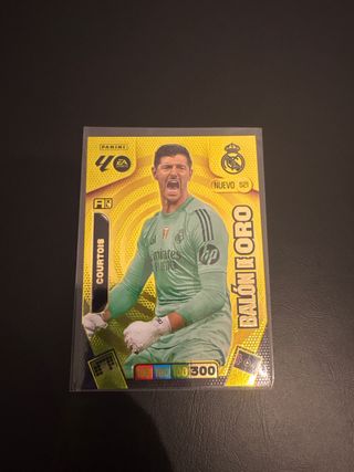 Cromo Courtois Balón de Oro  Nuevo 521