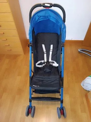 Silla de paseo Asalvo ultraligera azul