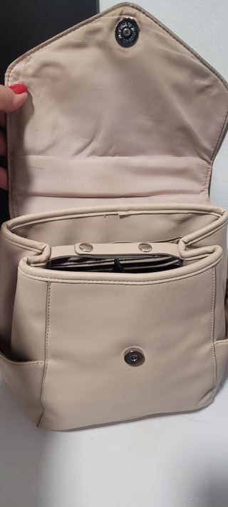 Mochila Nine West Beige