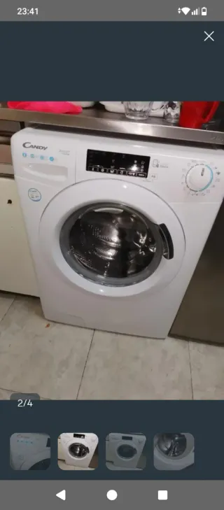 Lavadora blanca