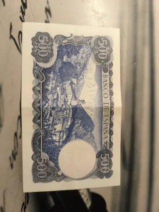 Billete 500 Pesetas España 1971