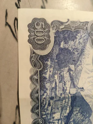 Billete 500 Pesetas España 1971