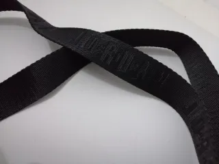 Bandolera Jordan Beige y Negra