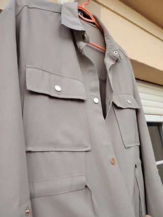 Chaqueta Zara Beige