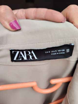 Chaqueta Zara Beige