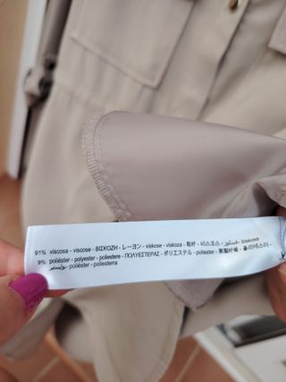 Chaqueta Zara Beige