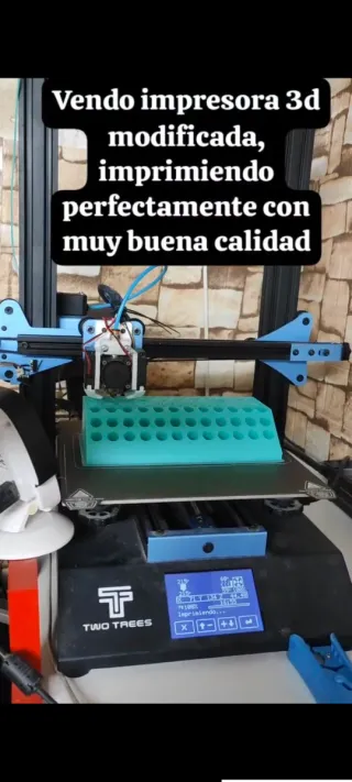 Impresora 3D modificada