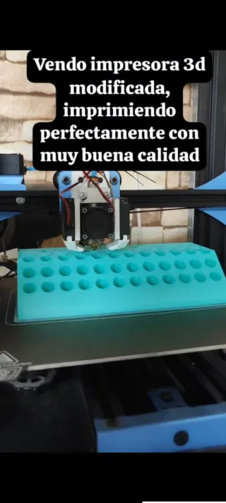 Impresora 3D modificada