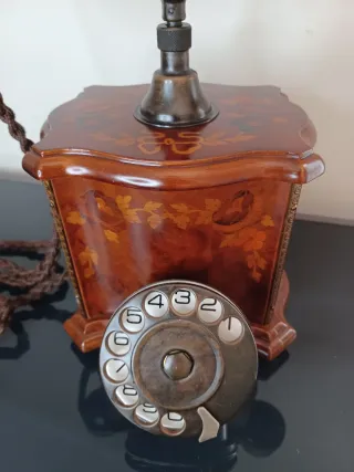 Teléfono Italiano Telcer Marquetería 100% Original