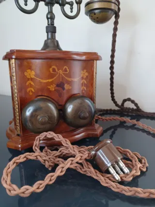Teléfono Italiano Telcer Marquetería 100% Original