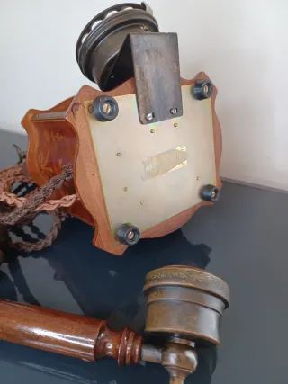 Teléfono Italiano Telcer Marquetería 100% Original