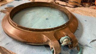 Oblò nautico bronzo massiccio 800/900