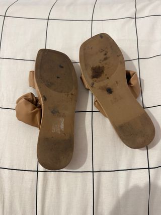 Sandalias Plataforma Primark Beige