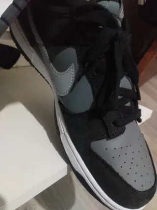 Nike Dunk Low Zapatillas Negras y Grises