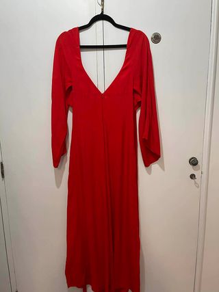 Macacão Farm Rio Pantalona Vermelho P