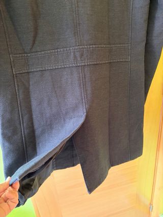 Chaquetón gris oscuro