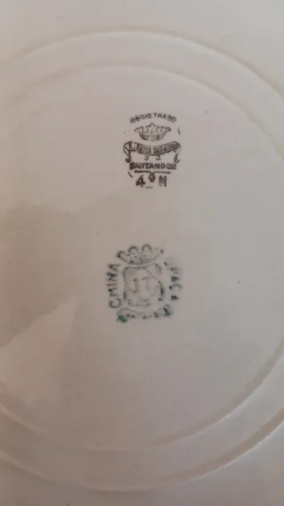 Vajilla antigua 100 años.  Ibero Tanagra