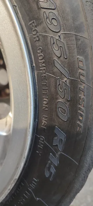 Neumáticos Pirelli RK7 slicks 15" competicion