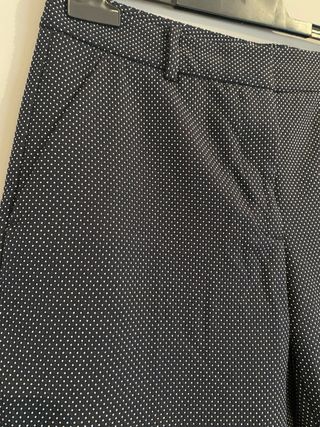 Pantalones de traje con lunares