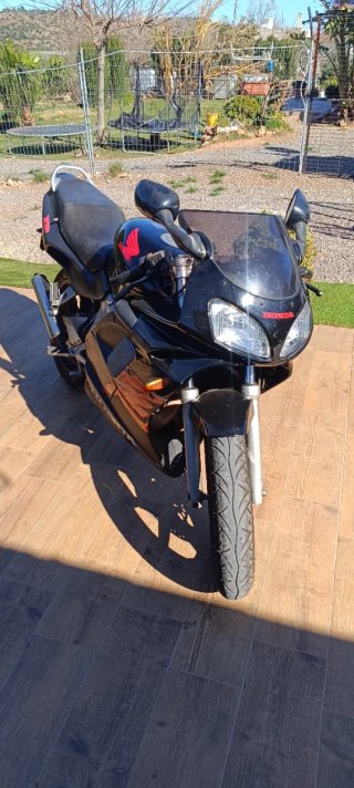 Honda NSR R Super Sprint JC22 Negra/Roja