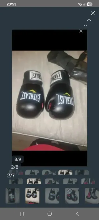 Guantes Boxeo Everlast 8oz Nuevos