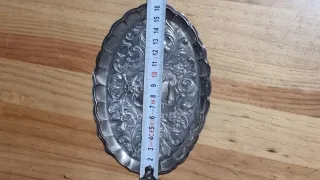 Bandeja Antigua Plata Ley 925 Pedro Durán