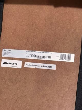 Silla de paseo Cybex Premium + capazo