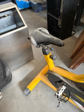 Bicicleta Spinning Amarilla
