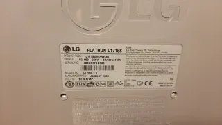 Monitor LG Flatron 17 Gris/Blanco