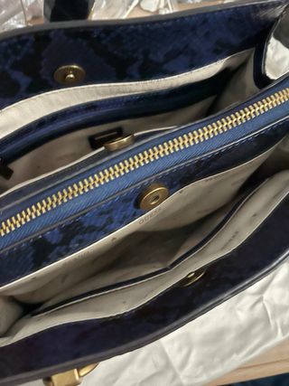Bolso Guess Azul Serpiente