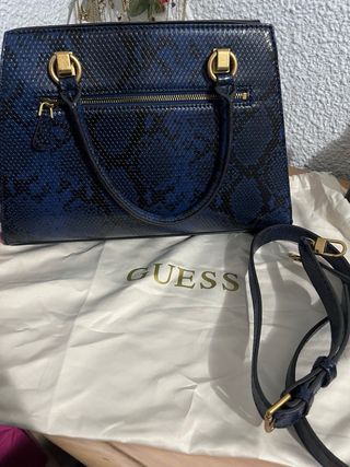 Bolso Guess Azul Serpiente