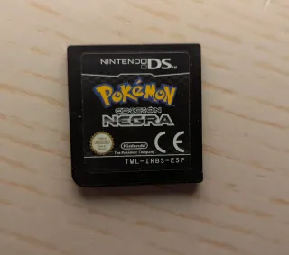 Pokémon Edición Negra Nintendo DS + Manuales