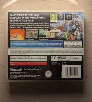 Pokémon Edición Negra Nintendo DS + Manuales