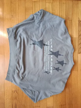 Sudadera Cold Culture Gris Sin Capucha