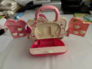 Joyero Hello Kitty Niña Rosa y Blanco