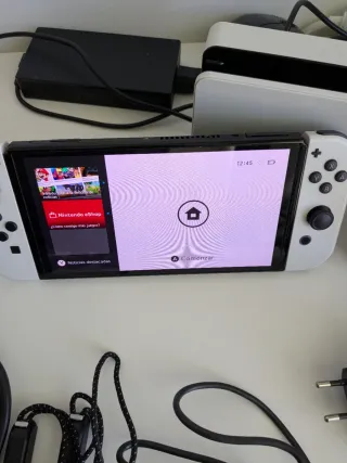 Nintendo Switch oled Blanca