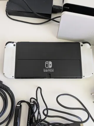 Nintendo Switch oled Blanca