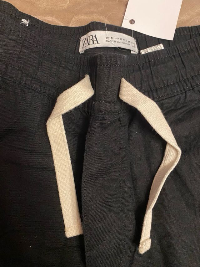 Pantalone Zara primavera estate taglia M nero
