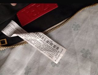 Bolso Zara Mujer Beige y Rojo