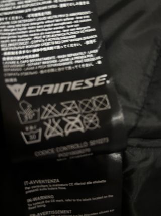 Chaqueta Dainese Moto Hombre Marrón Negra T 54.