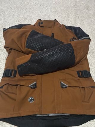 Chaqueta Dainese Moto Hombre Marrón Negra T 54.