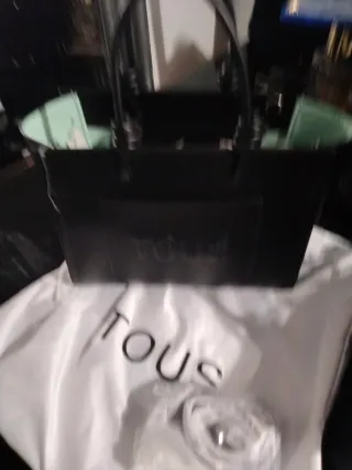 Bolso Tous Negro y Verde