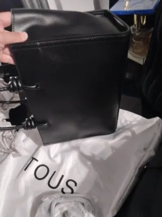 Bolso Tous Negro y Verde