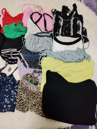 Lote 34 Tops Mujer Tallas M, L, XL