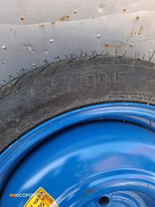 Rueda de repuesto galleta 80 km/h