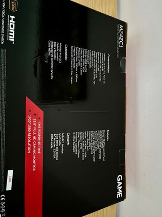 Monitor gaming curvo 24” 100Hz como nuevo