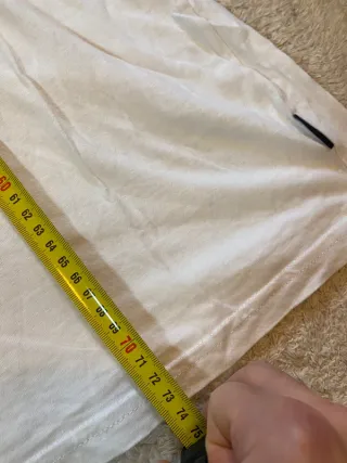 Camiseta Blanca Estampada Surf XXL