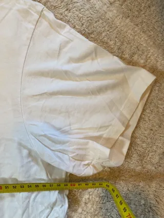 Camiseta Blanca Estampada Surf XXL